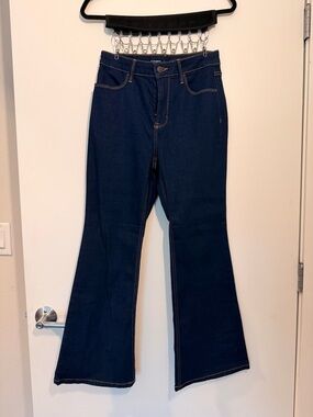 Dark Blue Flared Women’s Jeans
